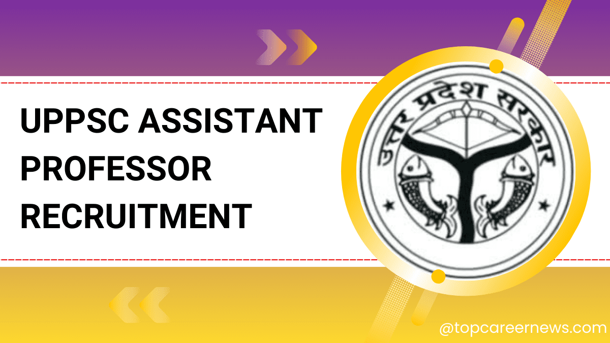 UPPSC Assistant Professor Recruitment