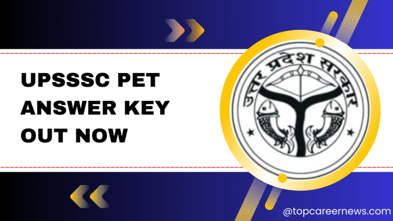 upsssc pet answer key