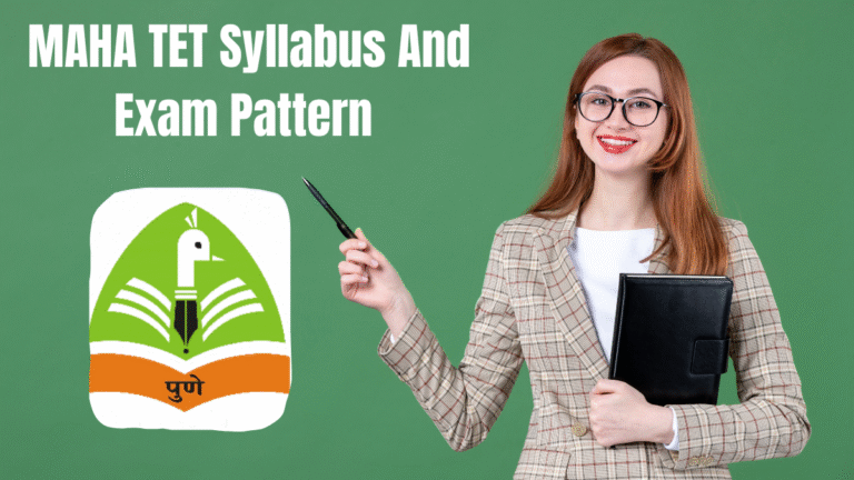MAHA TET Syllabus And Exam Pattern