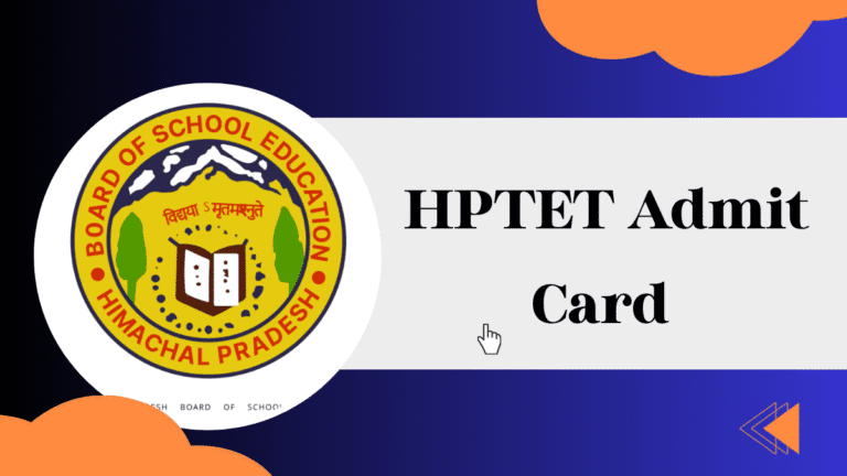 HP TET Admit Card