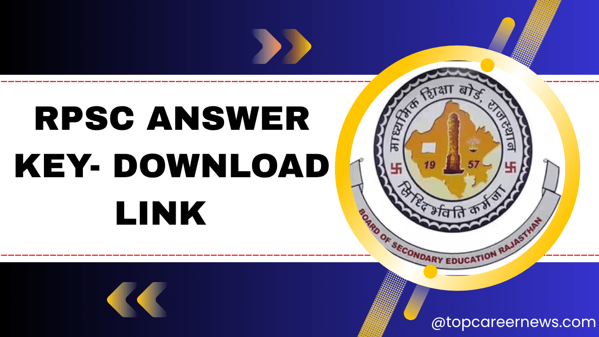 rpsc answer key for assistant professor