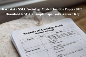 Karnataka-SSLC-Sociology-Model-Question-Papers