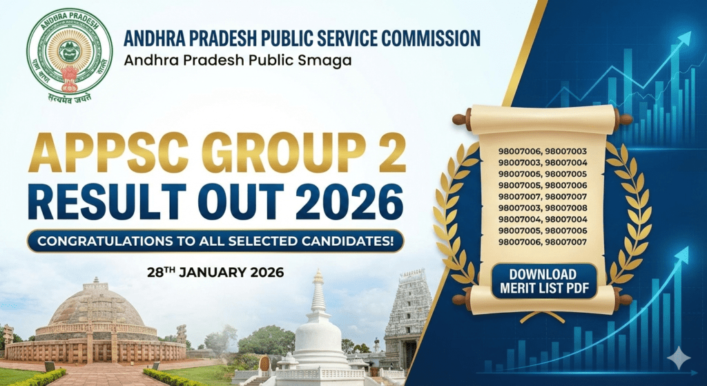 APPSC Group 2 Result 2026