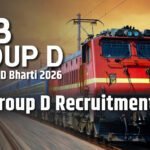 Apply Online for Railway RRB Group D Bharti