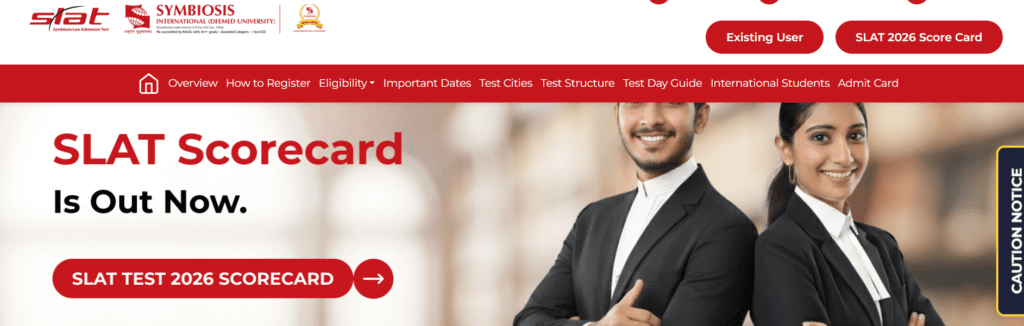 SLAT 2026 Test Scorecard