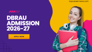 DBRAU Admission 2026 Apply Online