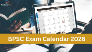 Download BPSC Exam Calendar 2026 PDF