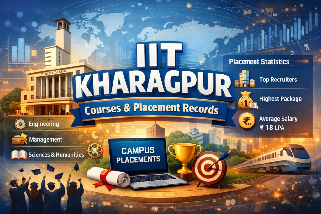 Top IIT Kharagpur Courses And Placements
