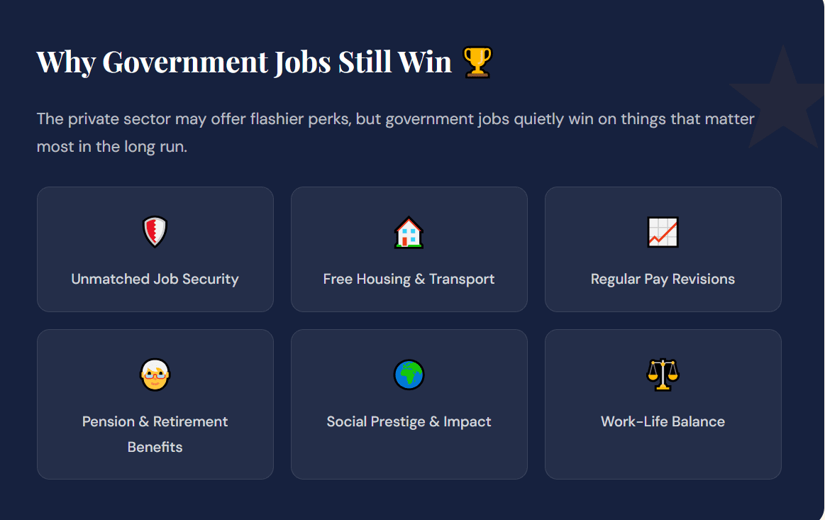 Why Government Jobs Still Win 